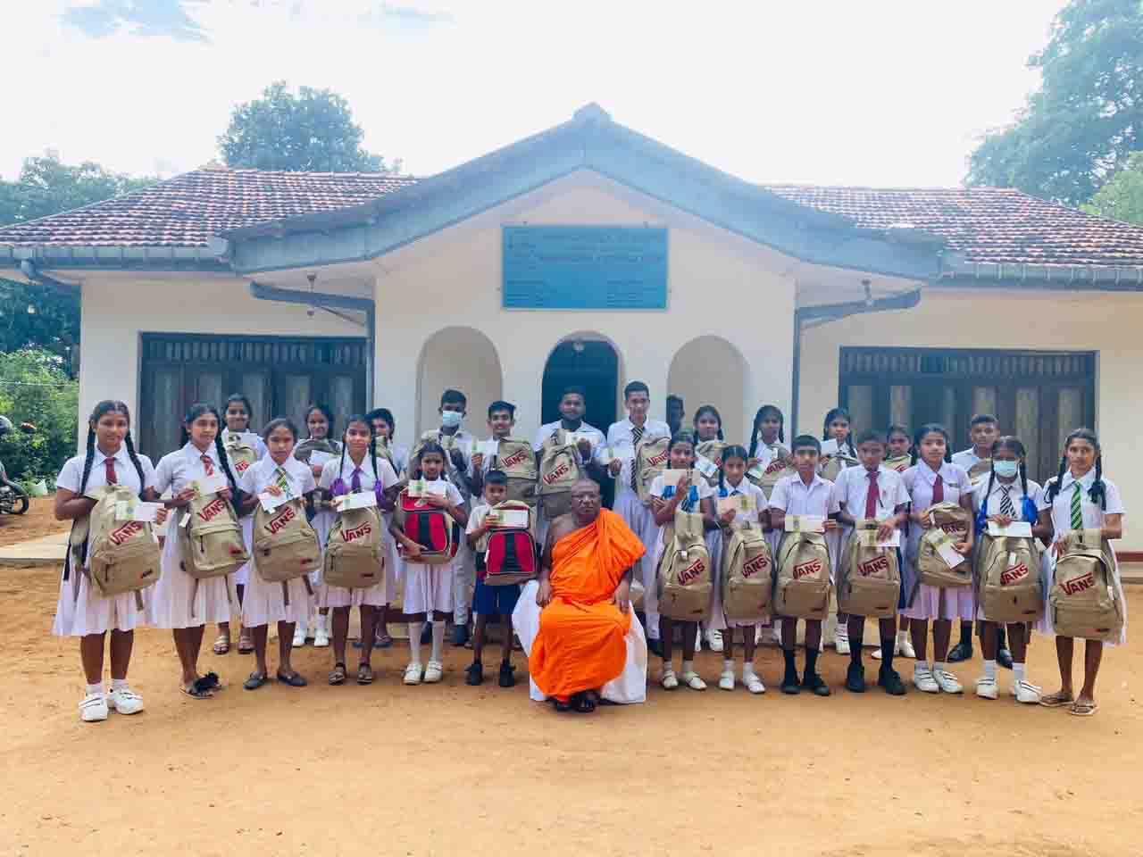 The program to provide school uniforms, school bags, books and shoe vouchers for pre-school and scholarship recipient children to be held in Lunugamwehera Unathuwewa area of Hambantota district in the year 2024 